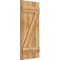 Ekena Millwork Joined Board-n-Batten Shutters w/Z-Bar, Rough Sawn Western Red Cedar, 16 1/8W x 35H, PR RBJ06Z16X035RWR - alternate 2